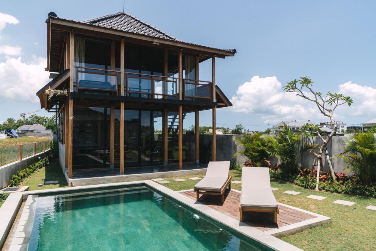 Beach 600M - Designer Villas - Perenenean - Private Pool チャングー エクステリア 写真