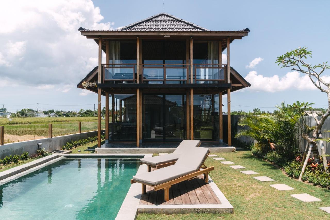 Beach 600M - Designer Villas - Perenenean - Private Pool チャングー エクステリア 写真