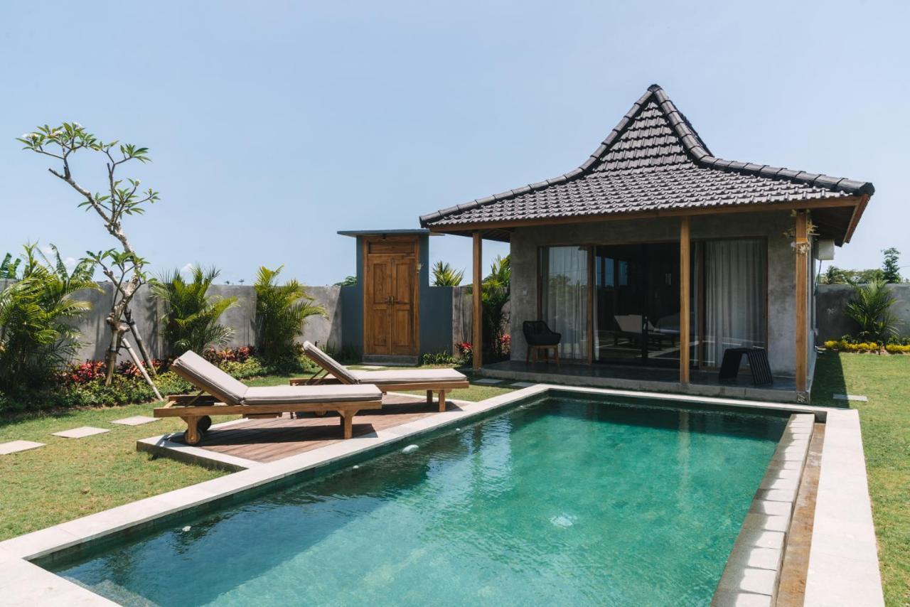Beach 600M - Designer Villas - Perenenean - Private Pool チャングー エクステリア 写真