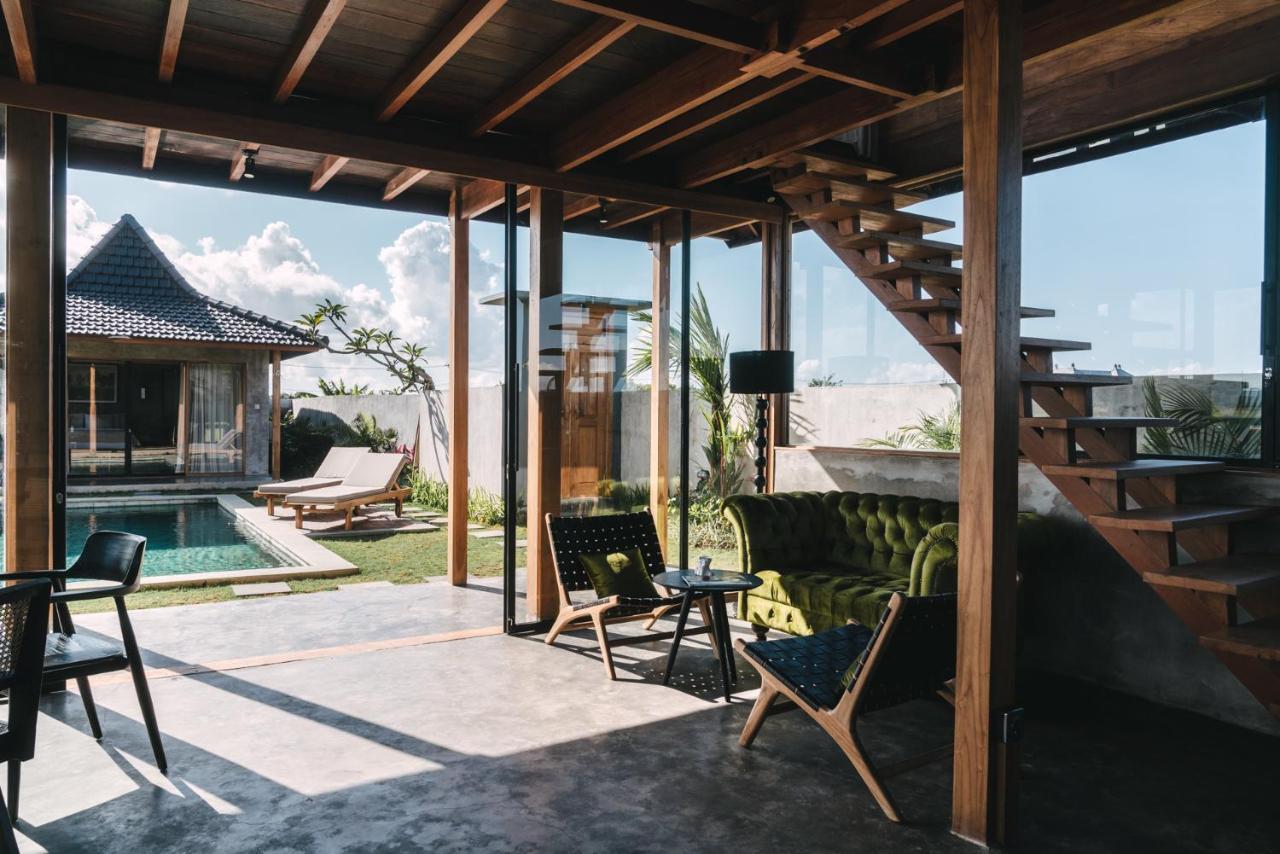Beach 600M - Designer Villas - Perenenean - Private Pool チャングー エクステリア 写真